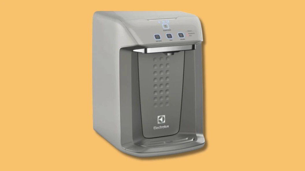 Purificador de Água Gelada, Fria e Natural Elétrico Luz UV Prata (PA31G)