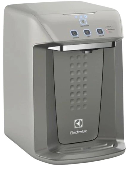 Purificador de Água Gelada, Fria e Natural Elétrico Luz UV Prata (PA31G)